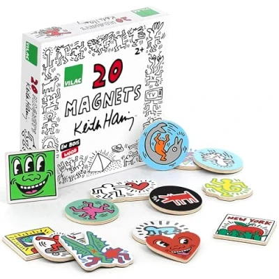 Afbeelding van Magnets (20 pieces) by Keith Haring
