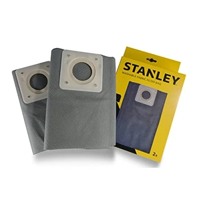 Afbeelding van Stanley Filterzak van stof, wasbaar, 20 l, voor vaste en vloeibare stofzuigers