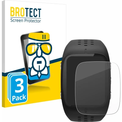 Afbeelding van BROTECT Glas Screen Protector voor Polar M430 (3 Stuks) Schermbeschermer [9H Hardheid, Beschermglas Folie niet Gehard Glas]
