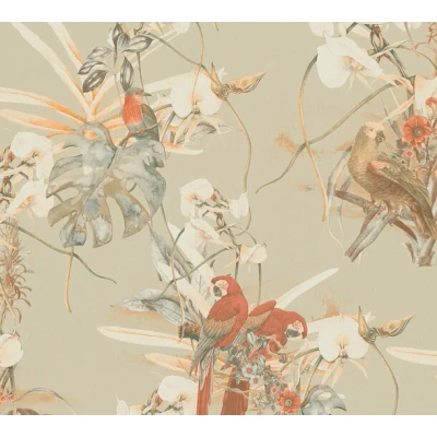 Afbeelding van AS Creation PintWalls 38725 2 387252 Oranje / Beige