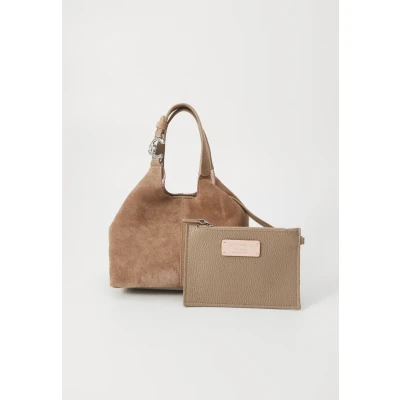 Afbeelding van Coccinelle Ceasy Handtas, Dames, Maat: One Size, Warm taupe