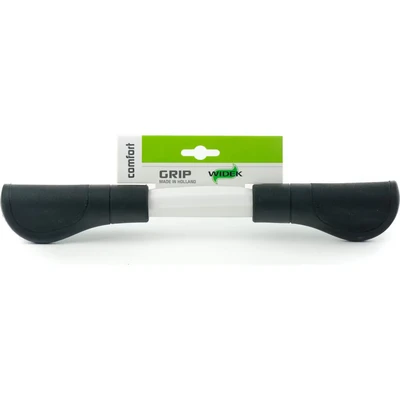 Afbeelding van Widek handvatten City Comfort 120 mm rubber zwart 2 stuks