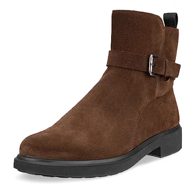 Afbeelding van Ecco Metropole Amsterdam dames Leather Waterproof Boot,koffie,35 EU