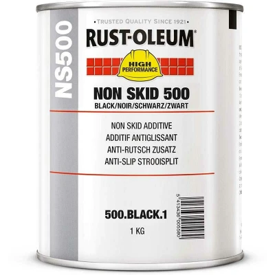 Afbeelding van rust oleum ns500 anti slip toevoeging zwart 1 kg