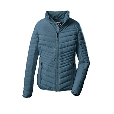 Afbeelding van killtec dames Gewatteerd jack/jack in donslook met opstaande kraag KOW 60 WMN QLTD JCKT, storm blue, 38, 38640 000