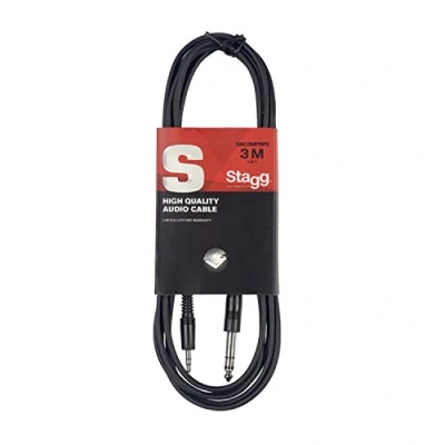 Afbeelding van Stagg SAC3/MPSPS Stereokabel Minijack / Jack 3m