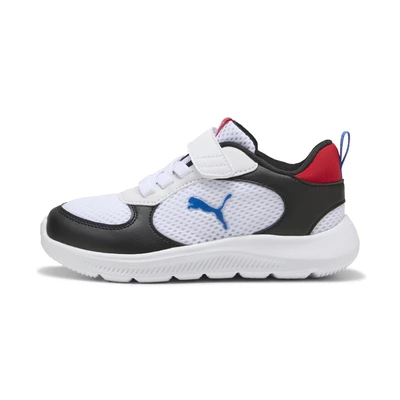 Afbeelding van Puma FUN Sneakers laag voor kinderen, Maat: 27.5, Black team royal white Kunststof/ textiel
