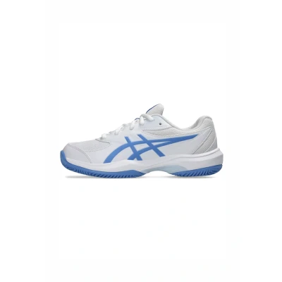 Afbeelding van Asics Gelgame GS OC Trainingsschoen voor kinderen, Maat: 35.5, White blue coast Hoogwaardig imitatieleer