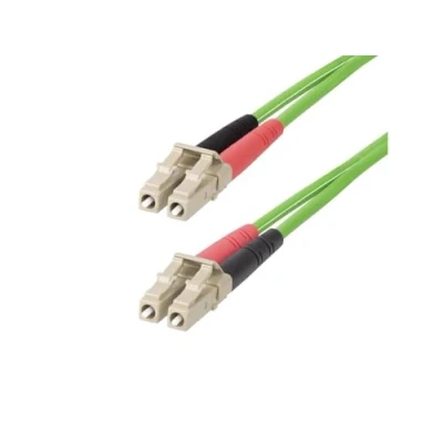 Afbeelding van StarTech.com LCLCL 20M OM5 FIBER Glasvezel kabel LC LOMM Groen