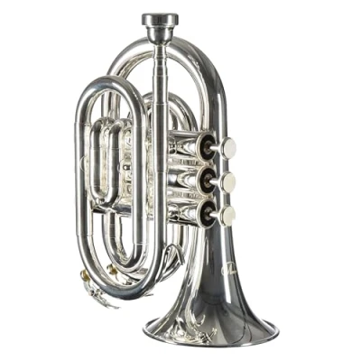 Afbeelding van Monzani MZMT 500S Bb tasntrompet Verzilvert Trompet