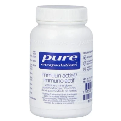 Afbeelding van Pure Encapsulations Immuun actief Vitaminen, mineralen en plantenextracten