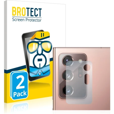 Afbeelding van BROTECT (2 Stuks) Schermbeschermer voor Samsung Galaxy Note 20 Ultra 5G (ALLEEN Camera Lens) Screen Protector Transparant