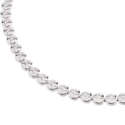 Afbeelding van Boccia Titanium glanzend collier 08022 01