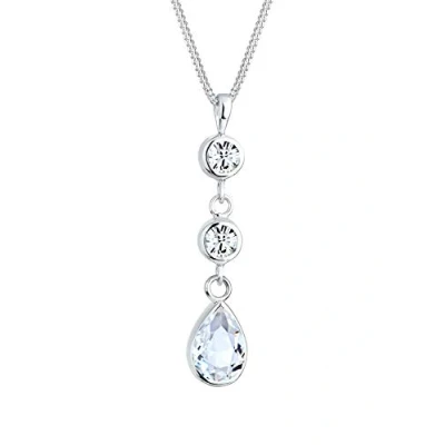 Afbeelding van Elli Classic DROP Ketting, Dames, Maat: 45, Weiß