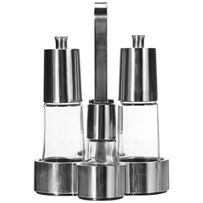 Afbeelding van BH Bella olie en azijn set, 4 stuks, roestvrij staal 18/10 glas