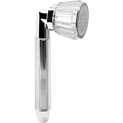 Afbeelding van Cornat Handdouche &quot;Amaroni New&quot; 59 mm kopdiameter verchroomd 1 straaltype waterbesparende inzet/douchekop voor douche en bad/ECO douchekop / TECB3470