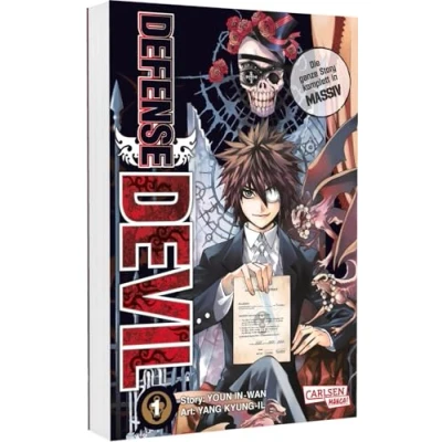 Afbeelding van Defense Devil Massiv 1: Action Manga ab 12 Jahren über einen dämonischen Anwalt der Unterwelt in 2 1 Edition