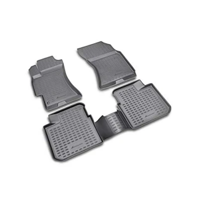 Afbeelding van Rubber matten element Maatwerk vloermatten SUBARU Outback 2004 2009 4 stuks