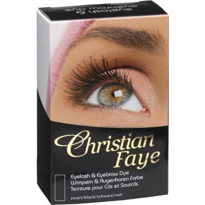 Afbeelding van Christian Faye Eyebrow/eyelash Dye Black, 1 stuks