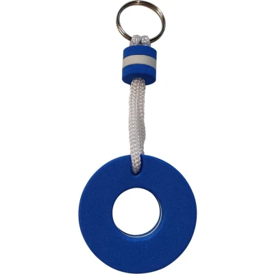 Afbeelding van Drijvende Sleutelhanger Drijver Drijvend Boot Watersport Boei Blauw