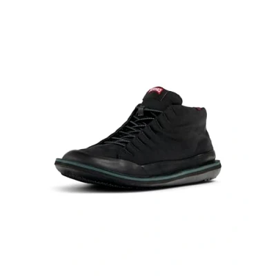 Afbeelding van Camper Beetle Sneakers hoog schwarz, Heren, Maat: 42, Schwarz Leer en textiel