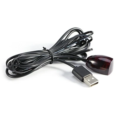 Afbeelding van IR Ontvanger USB, Breedband 20 60KHZ Set top box Infrarood Afstandsbediening Extender Kabel USB Repeater voor Thuis Hotel