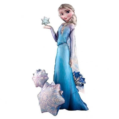 Afbeelding van Ballon airwalker Frozen Elsa 144cm