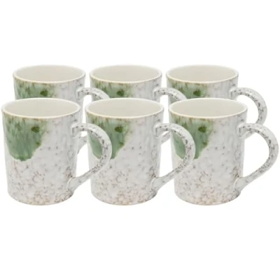 Afbeelding van Kare Design Biscotti Mokken groen 6st