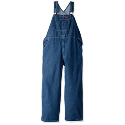 Afbeelding van Dickies, Heren GEWASSEN DENIM BIB OVERAL, STONEWASHED INDIGO BLAUW, 36W/34L