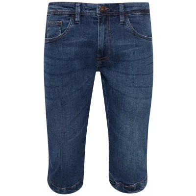 Afbeelding van Indicode Jeans Idquince Jeansshort, Heren, Maat: XL, Medium indigo