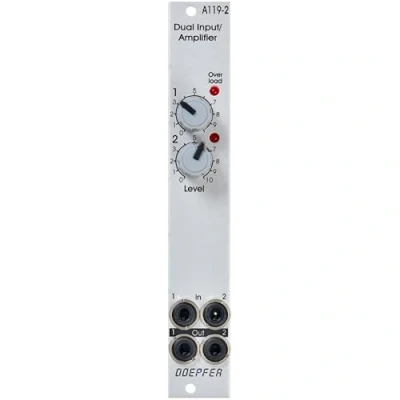 Afbeelding van Doepfer A 119 2 Dual External Input/Amplifier Interface modular synthesizer