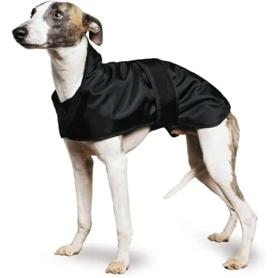 Afbeelding van Ancol Muddy Paws Greyhound Whippetjas, maat M (43 cm), zwart
