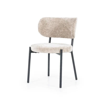 Afbeelding van By Boo Eetkamerstoel Oasis Taupe