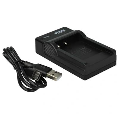 Afbeelding van Camera acculader compatibel met Casio NP 120 en Sony BN1 accu&#039;s VHBW