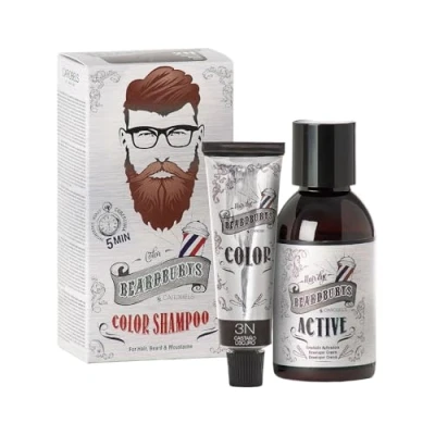 Afbeelding van Beardburys Color shampoo 3n Dark Brown