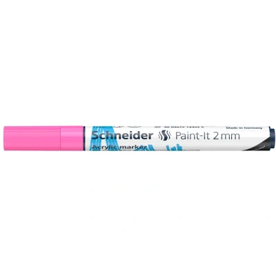 Afbeelding van Schneider acrylmarker Paint it 310 2mm roze S 120109