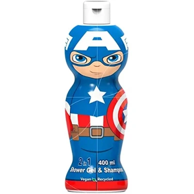 Afbeelding van 2 in 1 Gel en Shampoo Air Val American Captain (400 ml)