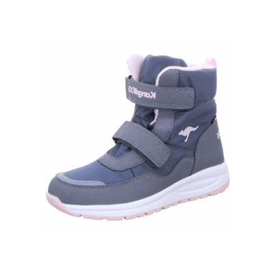 Afbeelding van KangaROOS kp nala v rtx meisjes Laarzen, Steel Grey Frost Pink, 29 EU
