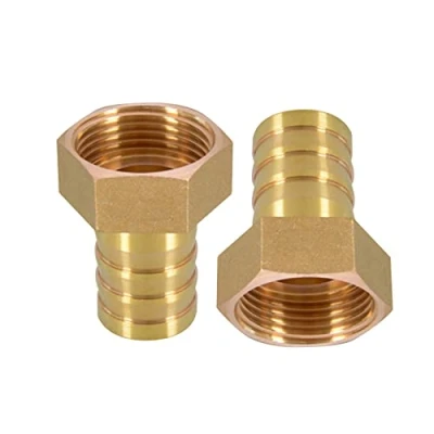 Afbeelding van Candeon 2 stks 1 &quot;Slang Barb Messing Tuinslang Fittings Connector Adapter naar NPT Binnendraad Geen Lekken (25mm)