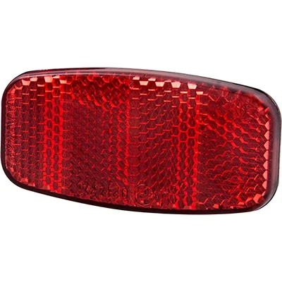 Afbeelding van Spanninga Achterdrager reflector ovaal rood