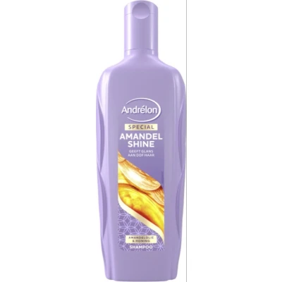 Afbeelding van Andrelon Shampoo Amandel Shine glans aan dof haar 300 ml