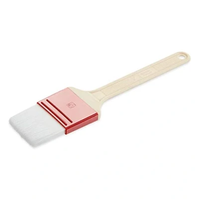 Afbeelding van thermohauser Penseel met witte polyesterharen, penseelbreedte 5 cm, borstellengte ca. 4 cm