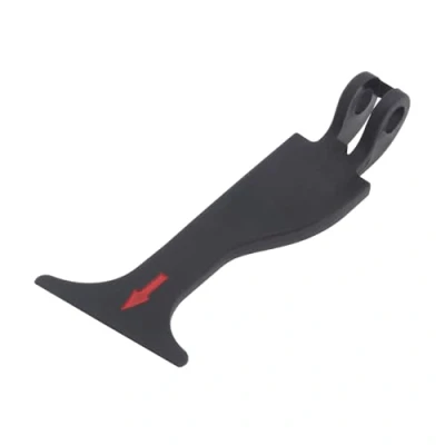 Afbeelding van Be In Your Mind Zwarte motorkap Release Pull Handle Rod Lock Klink Compatibel met Mercedes C Klasse W203 2001 2007 OE 2038870427 A2038870427 Lengte 10.04cm