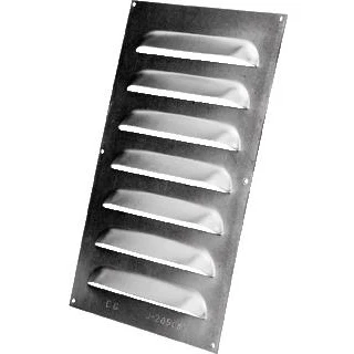 Afbeelding van Burgerhout ventilatierooster alum. 250 x 400 mm