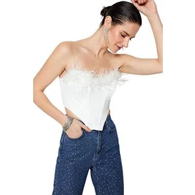 Afbeelding van Trendyol Standaard mouw Open schouders Bustier