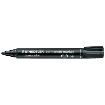 Afbeelding van Staedtler Lumocolor 352, Permanent Marker, Ronde Punt, 2 Mm, Zwart Marker