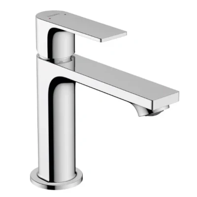 Afbeelding van Hansgrohe rebris e eengreeps wastafelkraan 110 met pop up trekwaste chroom 72557000