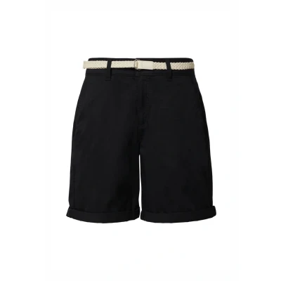 Afbeelding van s.Oliver MIT GÜRTEL UND Garment DYE Shorts, Dames, Maat: 40, Schwarz
