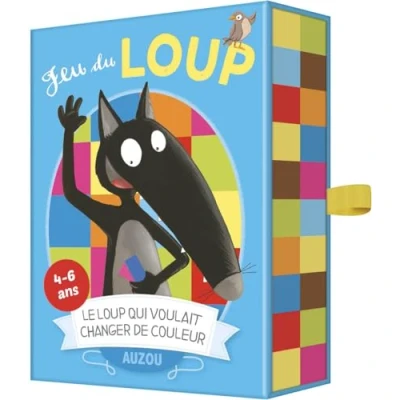 Afbeelding van Le jeu de cartes du Loup qui voulait changer couleur: couleur