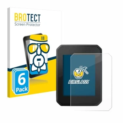 Afbeelding van BROTECT Screenprotector voor FIT Display Compact 2.0 Folie Beschermfolie Beschermglas transparant (6 Stuks)